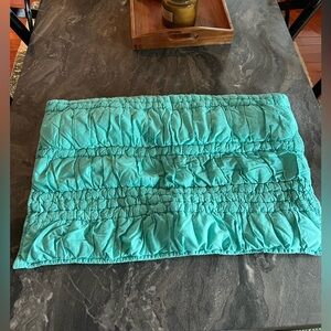 Pottery Barn Teen Turquoise Quilted Pillow Sham